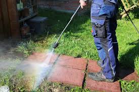 Clean A Patio With A Pressure Washer