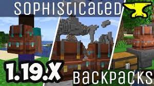 backpack mod 1 19 2 minecraft how to