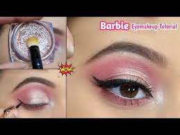pink barbie eyemakeup tutorial