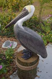 Pelican Standing Proud Statue Lifesize