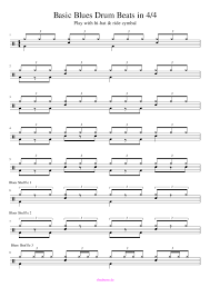 7 easy blues drum beats for starters