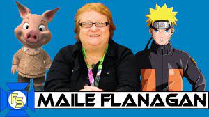NARUTO and JAKERS Maile Flanagan Voice Actor Interview - YouTube
