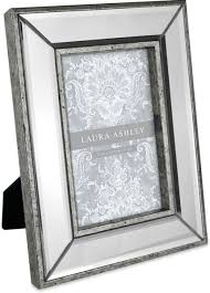 laura ashley 4x6 silver mirror frame by