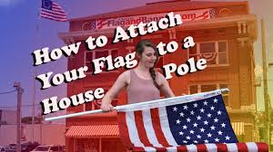 When you look at each photo, imagine the front yards if they didn't have gardens. How To Attach A Flag To A House Pole Youtube