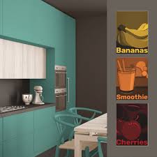 Colorful Wall Decor For The Kitchen