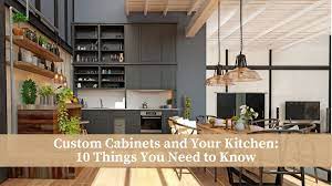 custom cabinets and your kitchen 10