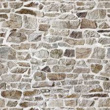 Beige Stone Wall Brick Wall Curtain