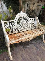 cast iron garden seat off 52