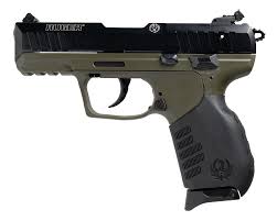 ruger sr22 pistol 22lr custom od green