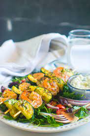 shrimp zucchini kebabs zoe s