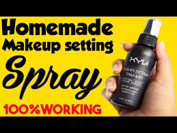 homemade makeup setting spray setting