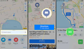 Click on a line to travel back over the same path. How To Use The Apple Maps App