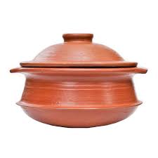 Earthen cookware for traditional style cooking. Clay Pot 2l Frying Pan Combo Clay Pot Cast Iron Pan Cast Iron Cookware Ecocraft India
