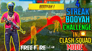Take your free fire pixel warrior through dangerous tasks and face countless enemies to claim ultimate. Free Fire Clash Squad Mode 4 Streak Challenge Solo Vs Squad Best Match Ever Tsgarmy Youtube