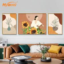 Printed Hand Painting Wall Art