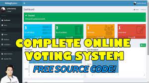 complete voting system using php
