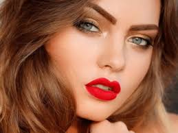 red lipstick perfectly makeup tutorial