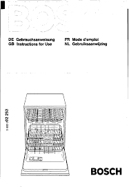 benungsanleitung bosch sgi 3005