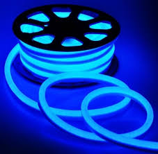 50 Blue Led Outdoor Indoor Flexible Neon Rope Light