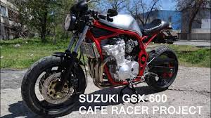 suzuki gsx 600 bandit cafe racer garage