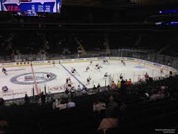 Madison Square Garden Section 107 New York Rangers