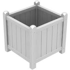 Garden Planter 16 Inch Square Recycled