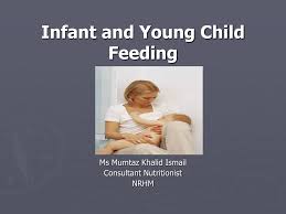 ppt infant and young child feeding