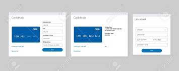 You can also choose or edit a color for your card. Add Bank Card Banner Template Payment Methods Design Concept Link Your Bank Account Add Credit Card Step Screen Ui Ux Design Stock Photo Picture And Royalty Free Image Image 155167972
