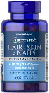 每日一顆hair skin nails 含生物素 60