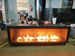 Real Fire Burner Natural Gas Fireplace