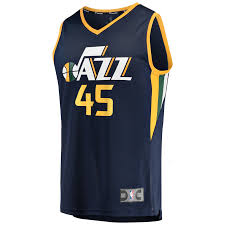Don't miss out on official jazz gear from the nba store. Donovan Mitchell Jersey 45 Navy Fanatics Utah Jazz Jerseys For Men