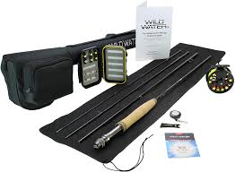 Intermediate and pro anglers purchase them all the time and often, they're the best way to get a perfectly balanced fly fishing kit built by the. Amazon Com Wild Water Fly Fishing 9 Foot 4 Piece 5 6 Weight Fly Rod Complete Fly Fishing Rod And Reel Combo Starter Package Garden Outdoor