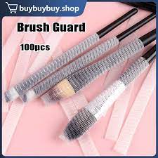 100pcs makeup brush guard makeup