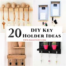 20 Homemade Diy Key Holder Ideas