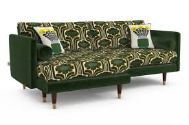 Orla Kiely Mimosa Large Chaise Sofa