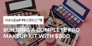 pro makeup kit with 500