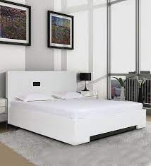 Edwina Queen Size Bed In White