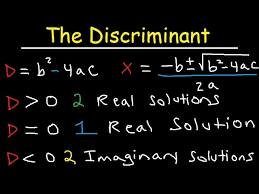 Discriminant Equation