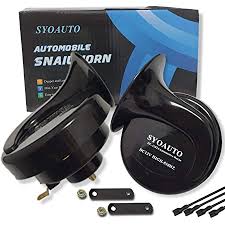 Doing your own 12v wiring can be rewarding, if you do it right! Amazon Com Syoauto Car Horn Truck Horn 12v Horn Waterproof High Low Tone Universal Fit Super Loud Electric Snail Horn 12v Horn Kit Replacement Car Horns Automotive