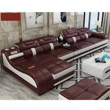 multi functional leather sofa set