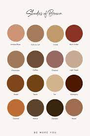 9 Best Brown Color Names Ideas