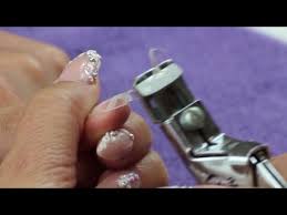 nsi nails natural nail prep applying