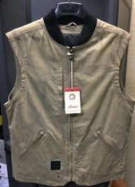 indian motorcycle waxed cotton vest