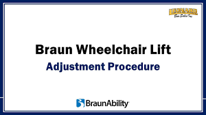 braun wheelchair lift tower adjustments
