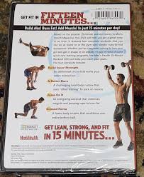 mens health 4 15 minute workouts