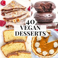 tasty vegan desserts 40 recipes for