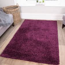 easy clean plum purple gy rug