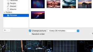 how to change the wallpaper on any mac