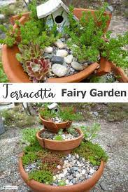 terracotta fairy garden don t throw