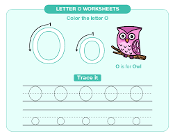 letter o worksheets free
